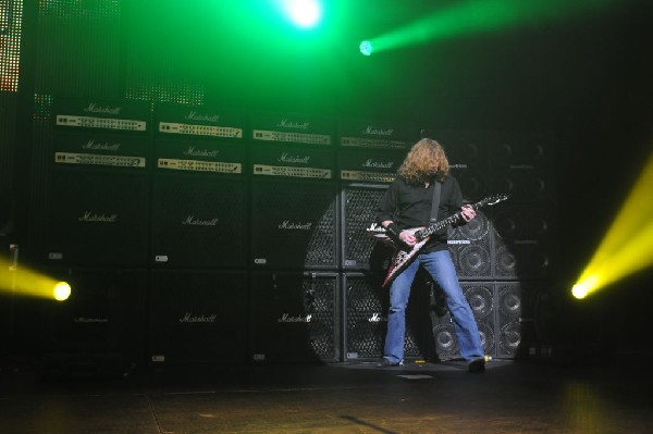 Megadeth at ACL Live at the Moody Theater, Austin, Texas 03/03/2012