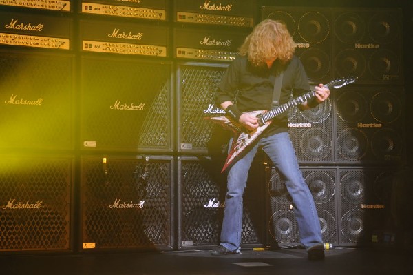 Megadeth at ACL Live at the Moody Theater, Austin, Texas 03/03/2012