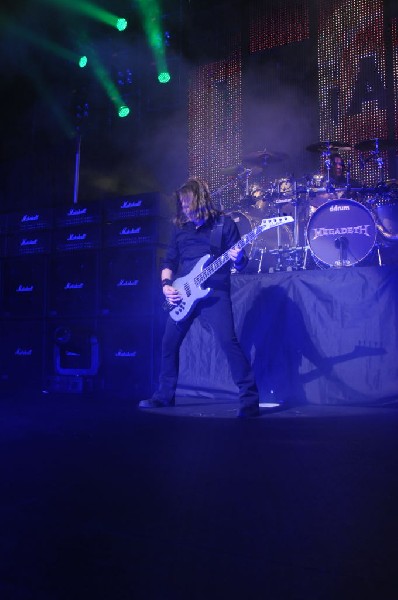 Megadeth at ACL Live at the Moody Theater, Austin, Texas 03/03/2012