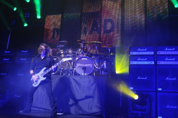 Megadeth at ACL Live at the Moody Theater, Austin, Texas 03/03/2012