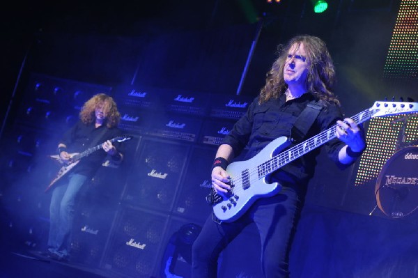 Megadeth at ACL Live at the Moody Theater, Austin, Texas 03/03/2012