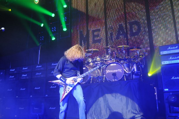 Megadeth at ACL Live at the Moody Theater, Austin, Texas 03/03/2012