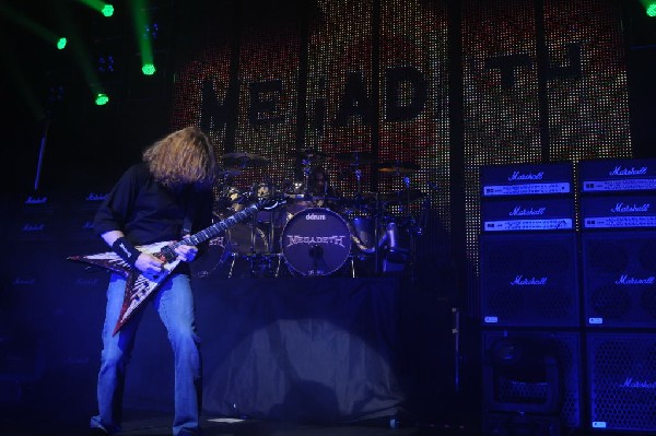 Megadeth at ACL Live at the Moody Theater, Austin, Texas 03/03/2012