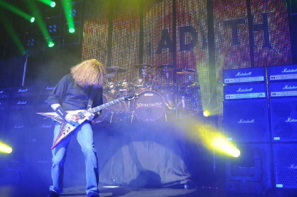 Megadeth at ACL Live at the Moody Theater, Austin, Texas 03/03/2012