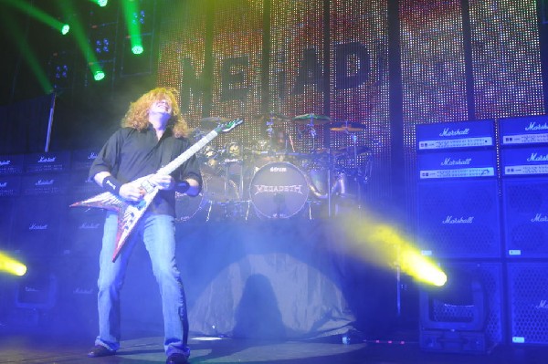 Megadeth at ACL Live at the Moody Theater, Austin, Texas 03/03/2012