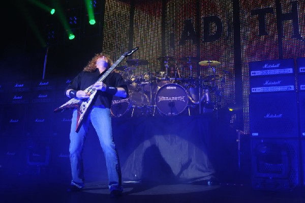 Megadeth at ACL Live at the Moody Theater, Austin, Texas 03/03/2012