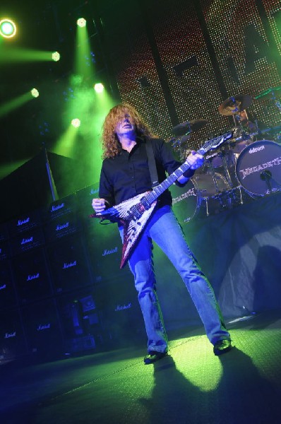 Megadeth at ACL Live at the Moody Theater, Austin, Texas 03/03/2012