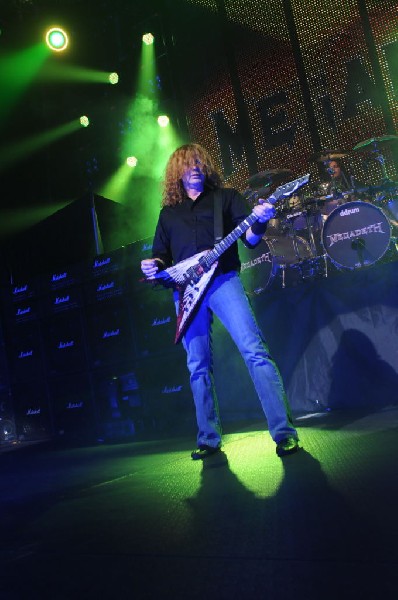 Megadeth at ACL Live at the Moody Theater, Austin, Texas 03/03/2012