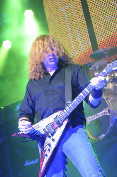 Megadeth at ACL Live at the Moody Theater, Austin, Texas 03/03/2012