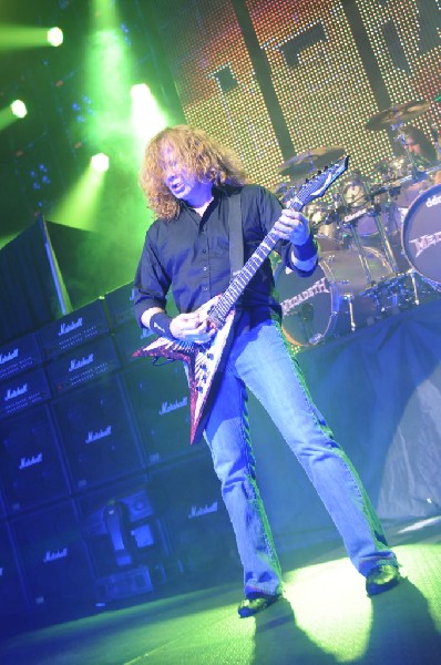 Megadeth at ACL Live at the Moody Theater, Austin, Texas 03/03/2012