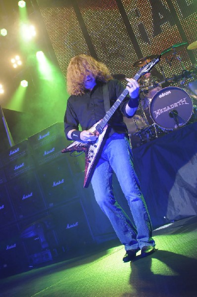 Megadeth at ACL Live at the Moody Theater, Austin, Texas 03/03/2012