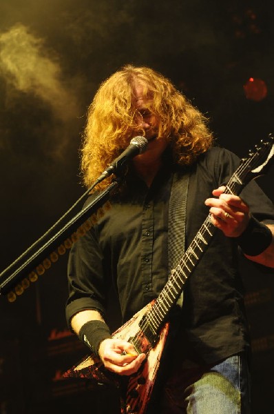 Megadeth at ACL Live at the Moody Theater, Austin, Texas 03/03/2012