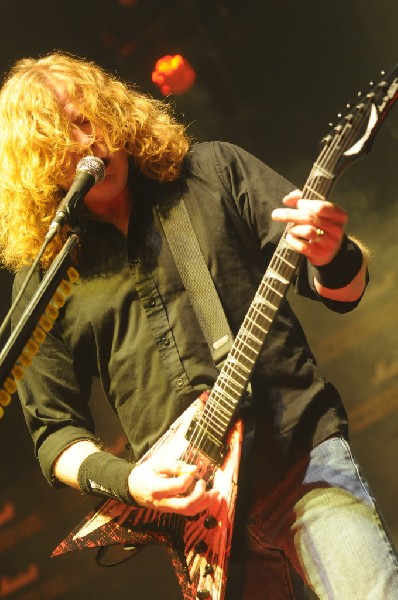 Megadeth at ACL Live at the Moody Theater, Austin, Texas 03/03/2012