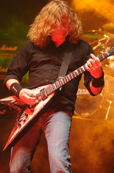 Megadeth at ACL Live at the Moody Theater, Austin, Texas 03/03/2012