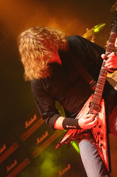 Megadeth at ACL Live at the Moody Theater, Austin, Texas 03/03/2012