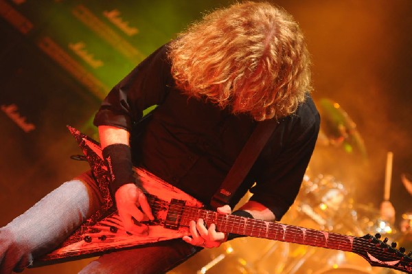 Megadeth at ACL Live at the Moody Theater, Austin, Texas 03/03/2012