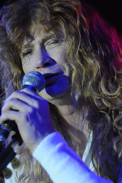 Megadeth at Stubb's BarBQ Austin, Texas 03/26/2010