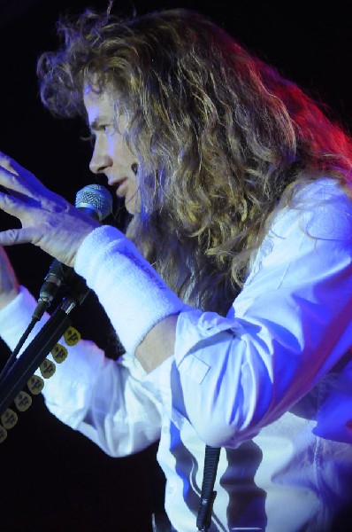 Megadeth at Stubb's BarBQ Austin, Texas 03/26/2010