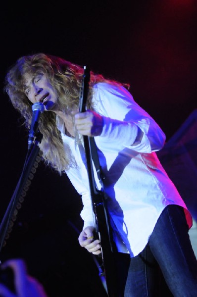 Megadeth at Stubb's BarBQ Austin, Texas 03/26/2010