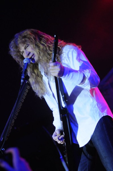 Megadeth at Stubb's BarBQ Austin, Texas 03/26/2010