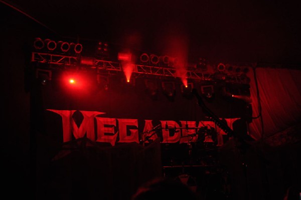 Megadeth at Stubb's BarBQ Austin, Texas 03/26/2010