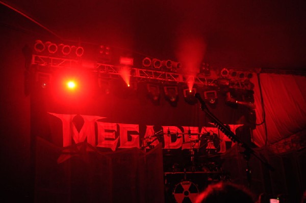 Megadeth at Stubb's BarBQ Austin, Texas 03/26/2010