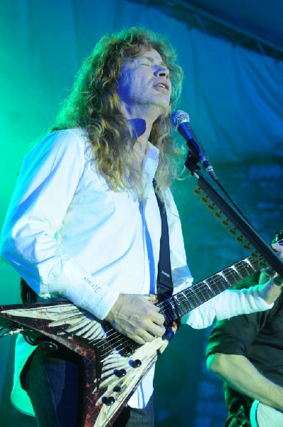 Megadeth at Stubb's BarBQ Austin, Texas 03/26/2010