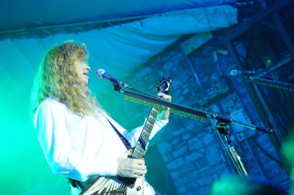 Megadeth at Stubb's BarBQ Austin, Texas 03/26/2010