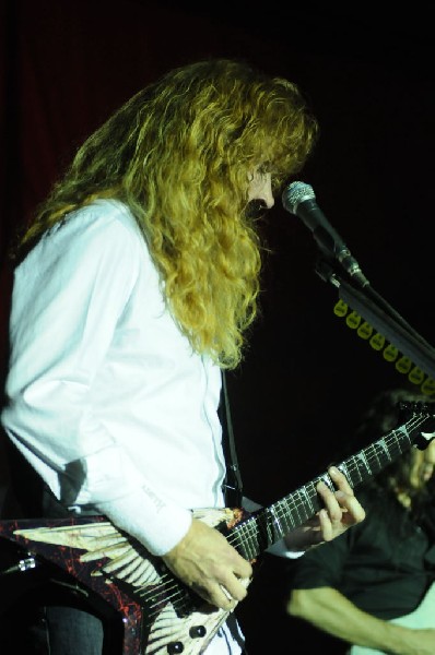 Megadeth at Stubb's BarBQ Austin, Texas 03/26/2010