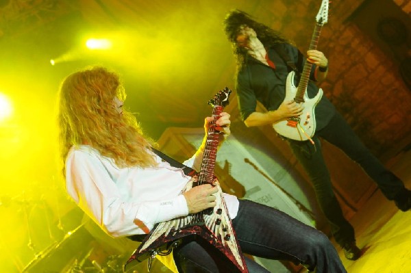 Megadeth at Stubb's BarBQ Austin, Texas 03/26/2010