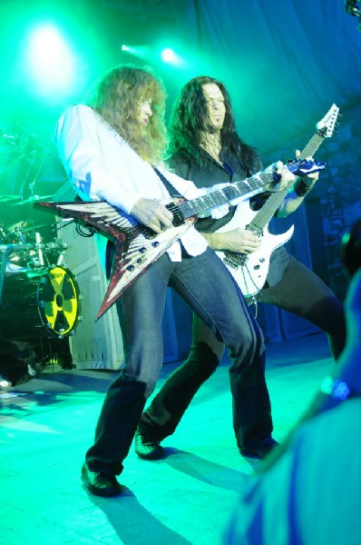 Megadeth at Stubb's BarBQ Austin, Texas 03/26/2010