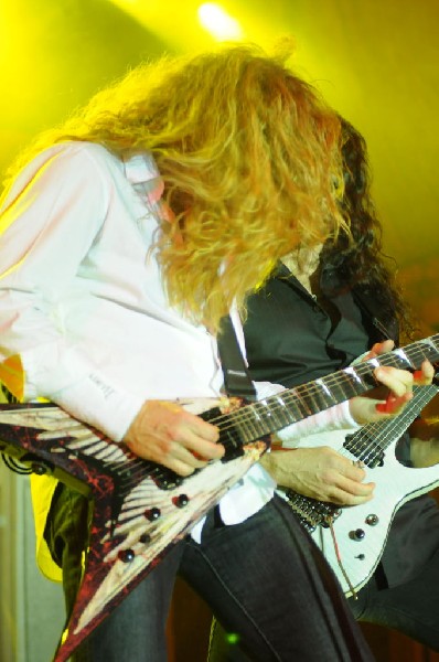 Megadeth at Stubb's BarBQ Austin, Texas 03/26/2010