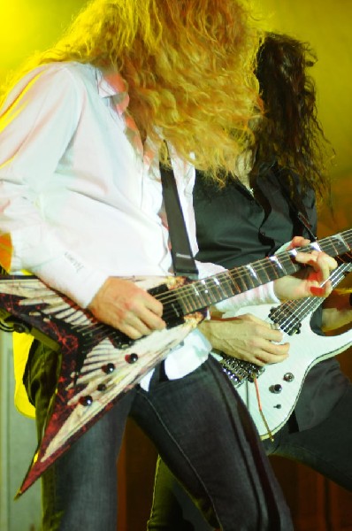 Megadeth at Stubb's BarBQ Austin, Texas 03/26/2010