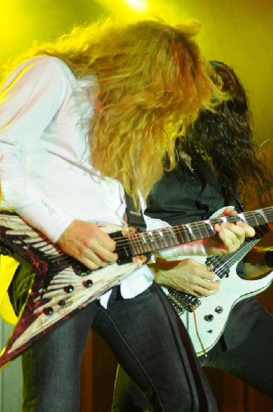 Megadeth at Stubb's BarBQ Austin, Texas 03/26/2010