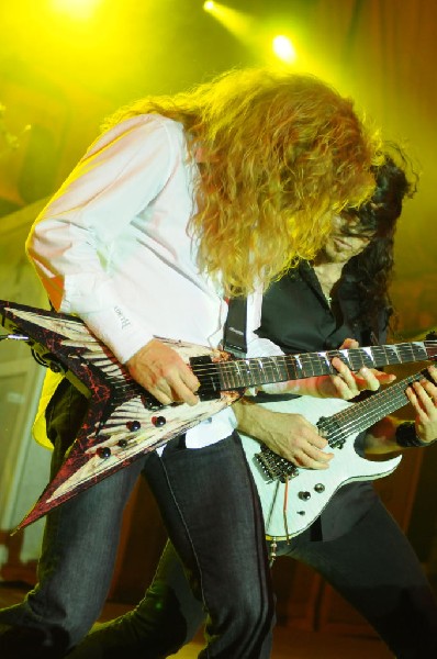 Megadeth at Stubb's BarBQ Austin, Texas 03/26/2010