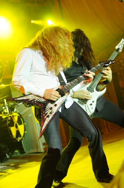 Megadeth at Stubb's BarBQ Austin, Texas 03/26/2010