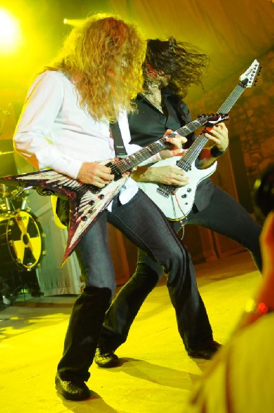 Megadeth at Stubb's BarBQ Austin, Texas 03/26/2010