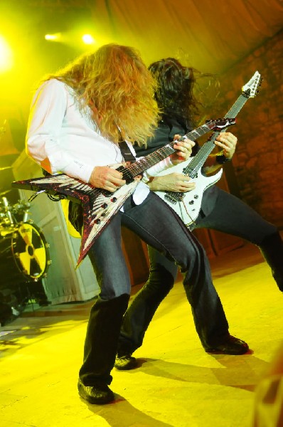Megadeth at Stubb's BarBQ Austin, Texas 03/26/2010