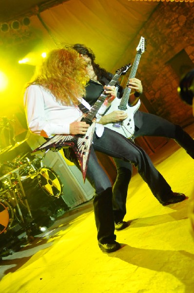 Megadeth at Stubb's BarBQ Austin, Texas 03/26/2010