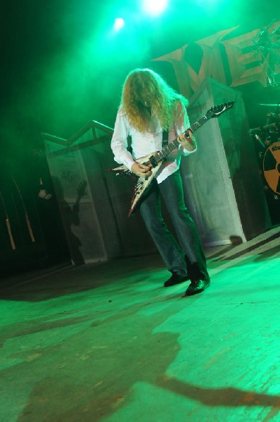 Megadeth at Stubb's BarBQ Austin, Texas 03/26/2010