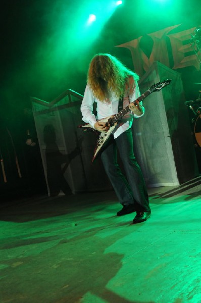 Megadeth at Stubb's BarBQ Austin, Texas 03/26/2010