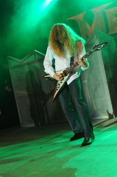 Megadeth at Stubb's BarBQ Austin, Texas 03/26/2010