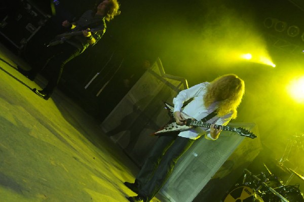 Megadeth at Stubb's BarBQ Austin, Texas 03/26/2010