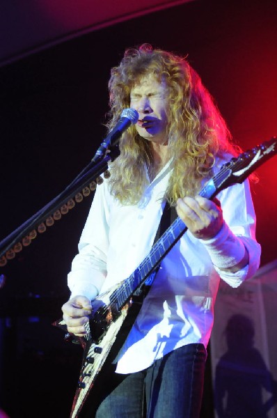 Megadeth at Stubb's BarBQ Austin, Texas 03/26/2010