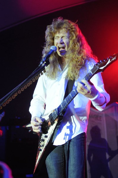 Megadeth at Stubb's BarBQ Austin, Texas 03/26/2010