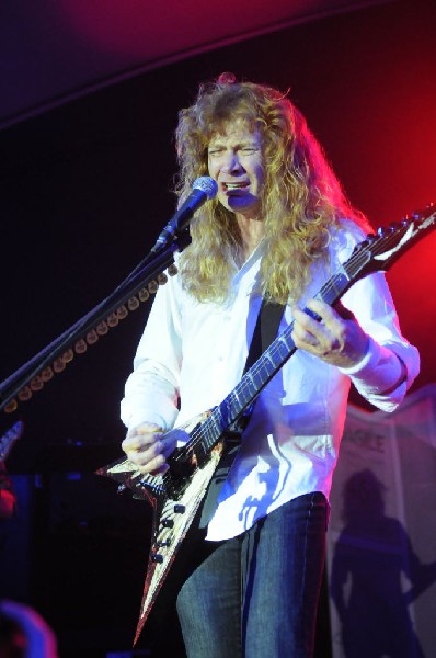 Megadeth at Stubb's BarBQ Austin, Texas 03/26/2010