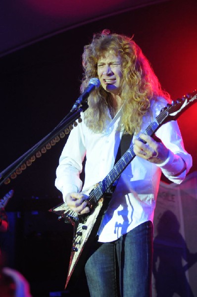 Megadeth at Stubb's BarBQ Austin, Texas 03/26/2010