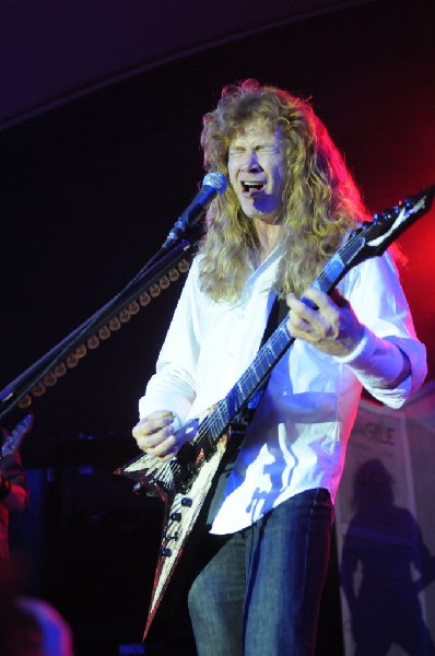 Megadeth at Stubb's BarBQ Austin, Texas 03/26/2010