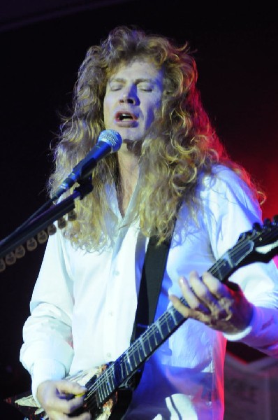 Megadeth at Stubb's BarBQ Austin, Texas 03/26/2010