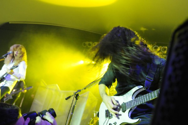 Megadeth at Stubb's BarBQ Austin, Texas 03/26/2010